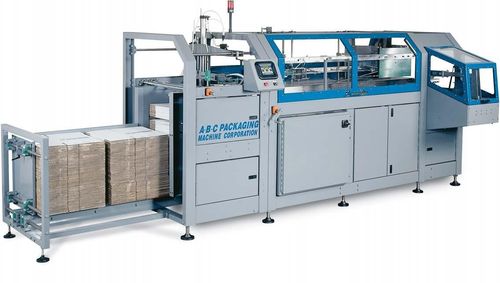 Kartonaufrichter mit Hot-Melt-Klebstoff 20 - 55 p/min | 450 series A-B-C Packaging