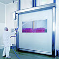 rollTor / Schnelllauf / für die Lebensmittelindustrie - 3 500 x 3 750 mm | EFA-SRT®-EC