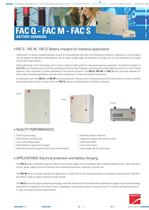 Product datasheet: FAC Q,M,S Series