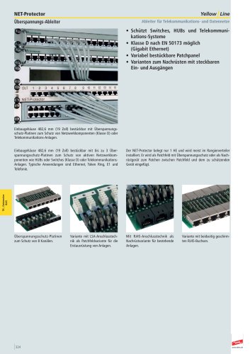 Überspannungsschutz Hauptkatalog