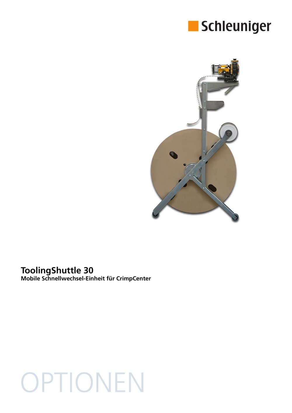 ToolingShuttle 30 Mobile Schnellwechsel-Einheit f&uuml;r CrimpCenter - Schleuniger