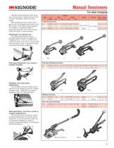 Manual tensioner