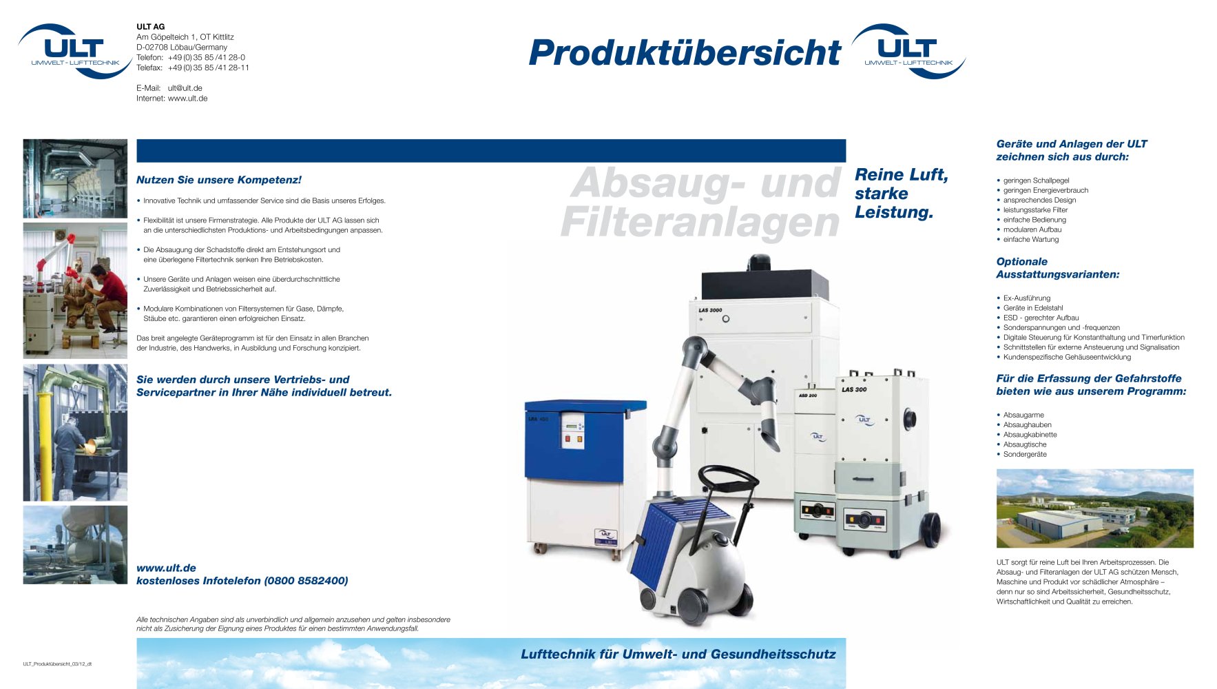 ULT Produkt&uuml;bersicht - ULT