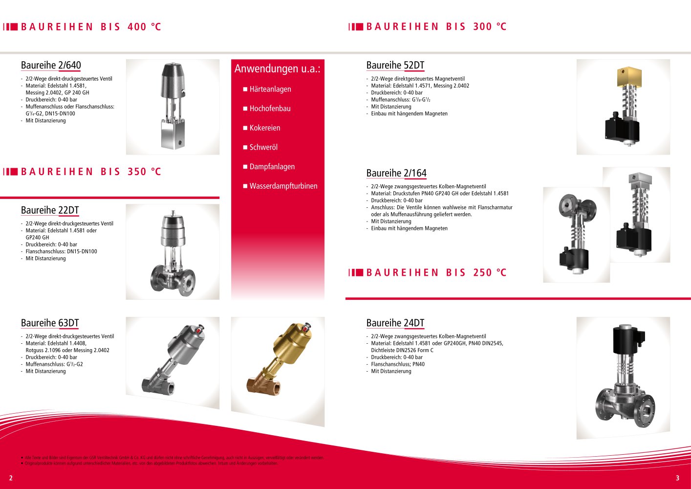 hochtemperaturanwendungen gsr ventiltechnik pdf katalog de 4581 form