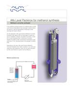Alfa Laval Packinox for methanol synthesis