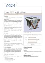 Alfa V- Air cooled condenser