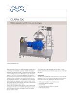 	CLARA - CLARA 200 - Mobile separation unit for wine and beverages