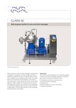 	CLARA - CLARA 80 - Multi-purpose clarifier for wine and other beverages