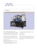 FOX15 Slop oil treatment module