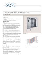  FrontLine Plate Heat Exchanger 	 