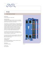 M30 - Plate heat exchanger