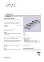 Solar G - Dry coolers	 