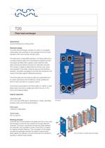 T20 - Plate heat exchanger
