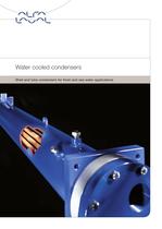 	Water cooled condensers