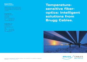 Temperature-sensitive fibre-optics