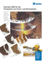 Extruder OEE f&uuml;r die Produktion von Fisch- und Shrimpfutter