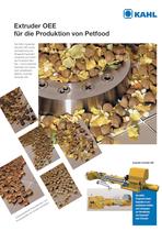 Extruder OEE f&uuml;r die Produktion von Petfood