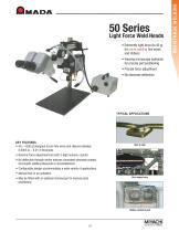 Light Force Microjoining Weld Heads