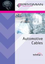 Automotive Cables Integrated cablig solution for the automotive industry
