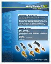 Amphenol RF  	1.0/2.3 Brochure 