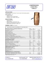 COMPRESSION LOAD CELL TYPE 31