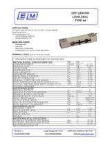 OFF CENTER LOAD CELL
