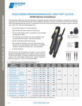 Error Proof Assembly - Count - Fasten - Verify - With Premium Brushless Precision Clutch Electric Screwdrivers