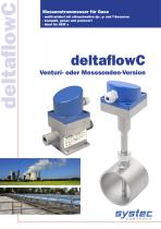 deltaflowC - Massenstrommesser f�r Gase