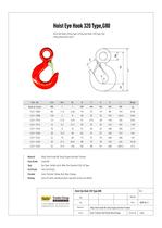 Eye Hoist Hook