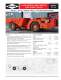 HIGH SPEED LOW PROFILE END DUMP TRUCK