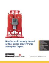 DHA Series Externally Heated & DBA Series Blower Purge Adsorption Dryers