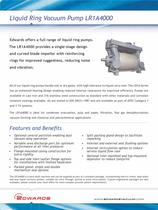 LR1A4000 Liquid Ring Pump datasheet