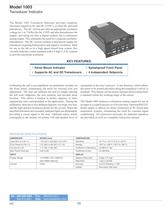 Series 1003 Specs