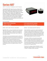 Series 607 Specs