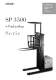 Hochhub-Kommissionierer mit 4-Punktauflage f�r Anbauten + lange Ladung SP 3571/81