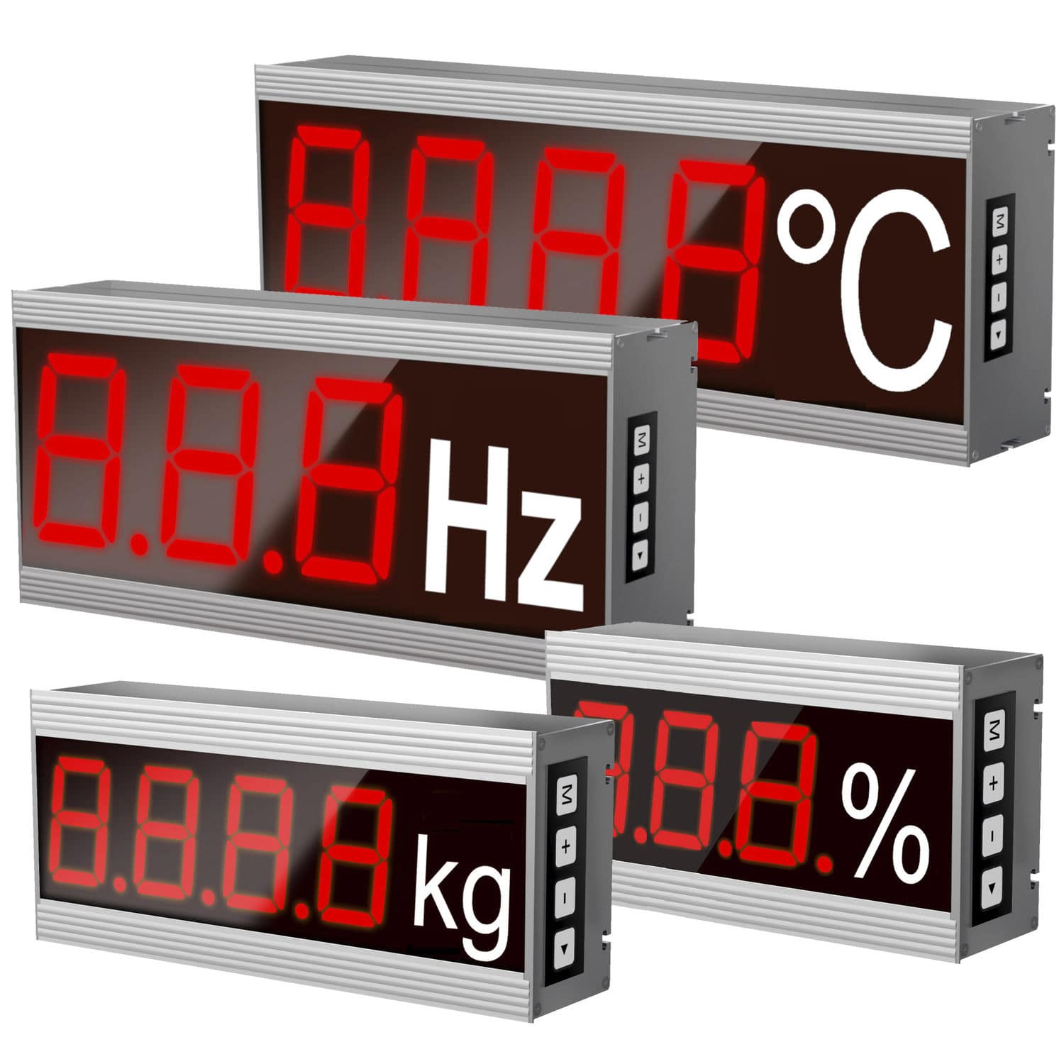 Produktbild von Digitaler Elektromagnetischer Zähler HX-06 – 0-999999, 12V, Ohne Reset, Für Industrie