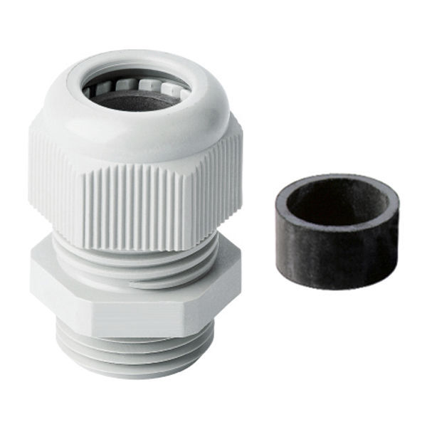 2x Kabelverschraubung NPT 3/4" IP68 - Graue Polyamid Verschraubung Für Kabeldurchmesser 14-18mm
