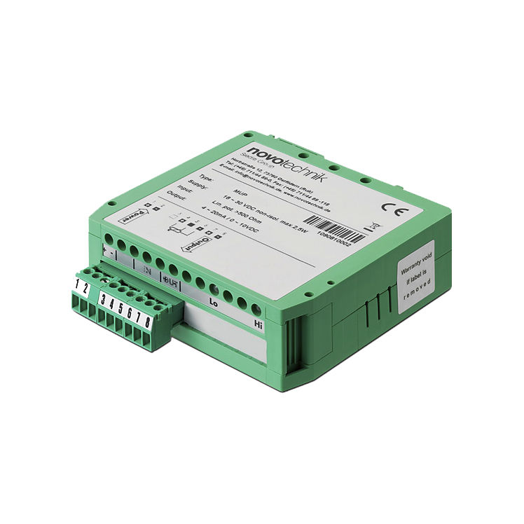 Analoger Signalaufbereiter MUP080 NOVOTECHNIK für Sensor / für