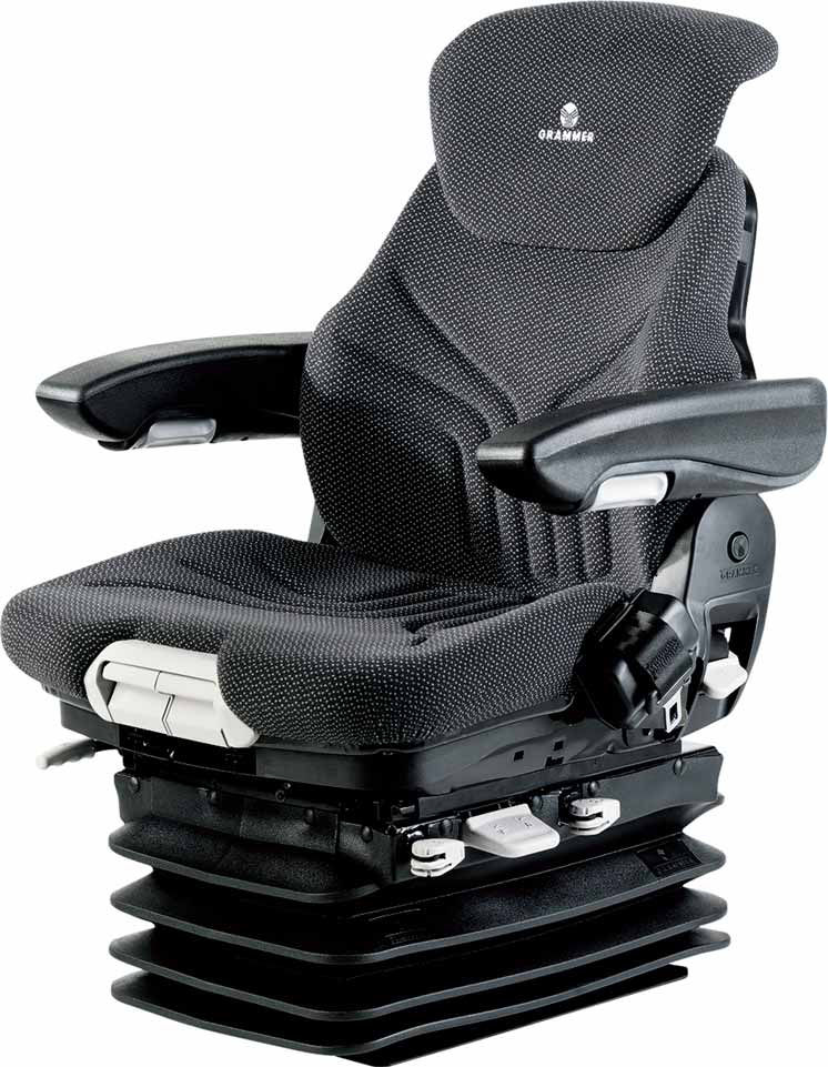 Schonbezug Autositz Vorne Schonbezug Für Grammer Maximo Compacto Schleppersitz – Schwarz, NEU In OVP Stapler Sitzbezug