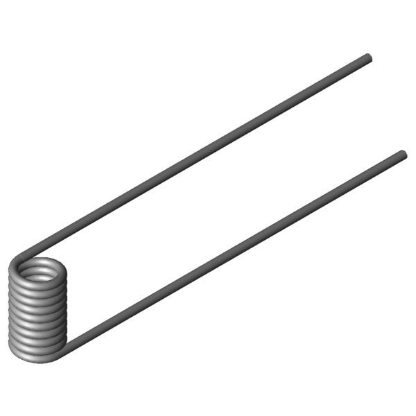 DECHOUS Mülleimer-Torsionsfeder – Ersatz Aus Edelstahl Für Klappdeckel, Universell Einsetzbar, 2 Stück