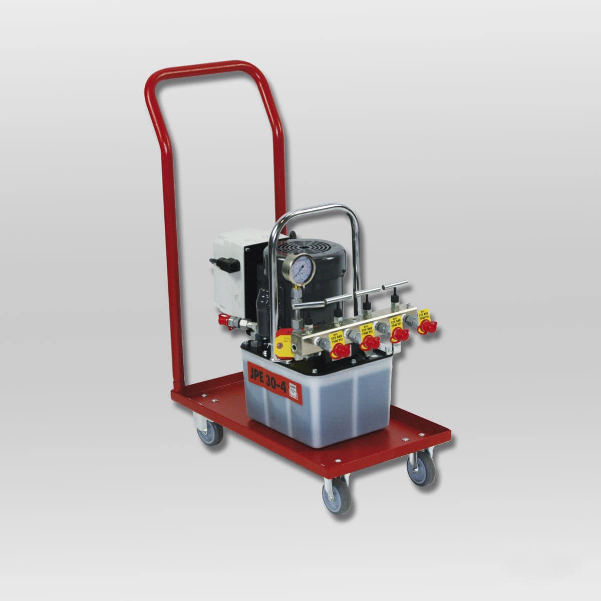 Hydraulikpumpe mit Elektromotor - JPE 30/4 NVR - JUNG Hebe- und ...