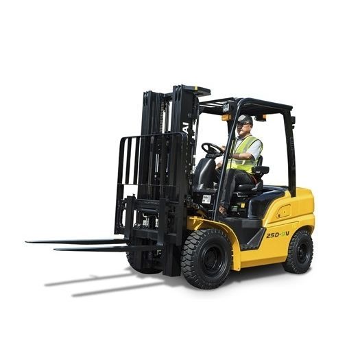 Diesel-Gabelstapler - 25D-9V - HYUNDAI HEAYY INDUSTRIES - Sitz / für ...
