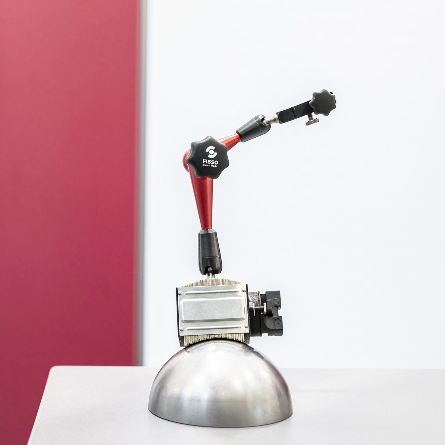 L-Förmiger Wasserwaagenständer Mit Super-Magnet - Halterung Für Präzise Messungen