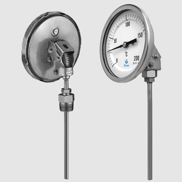 Bimetall-Thermometer Von 1978 Mit Magnet & Klebepad – Retro Für Auto Oder Haus Bimetall-Thermometer Von 1978 Mit Magnet & Klebepad – Retro Für Auto Oder Haus