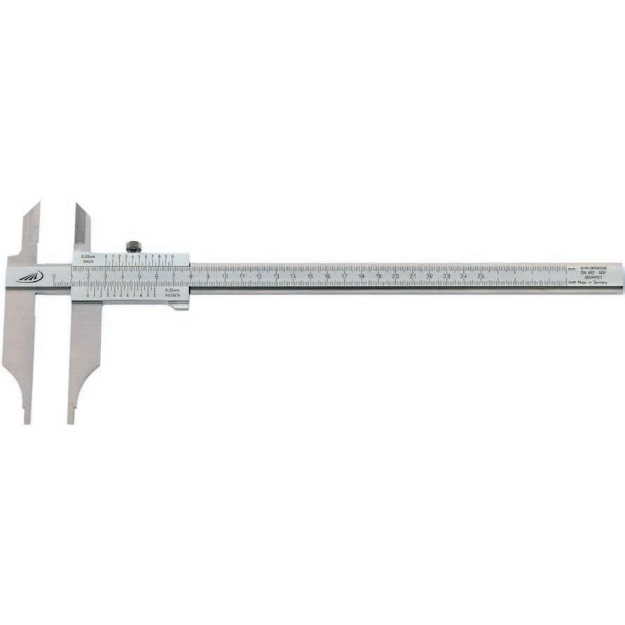 Produktbild von Messschieber Aus Kohlenstoffstahl – Innenmessschieber Mit Doppelnut, 9–150 Mm, Genauigkeit 0,02 Mm