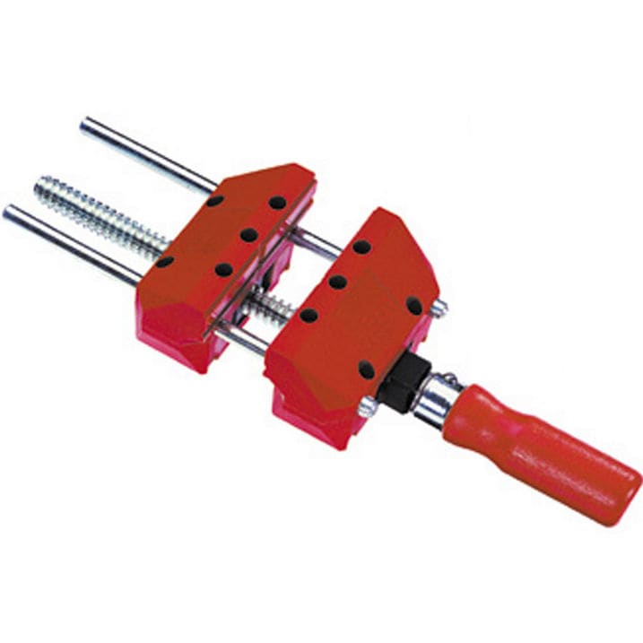 Sharplace Mini Schraubstock 8x9 Cm - Aus Aluminium & Edelstahl, Für Modellbau & Basteln, Mit 4 Klemmen