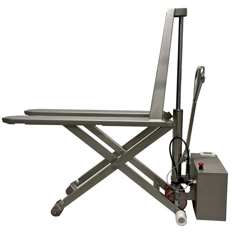 Produktbild von Elektrischer Hubwagen – 300 Kg Tragkraft, 120 Cm Hubhöhe, Gabelheber, Kompakt, Mit Fernbedienung