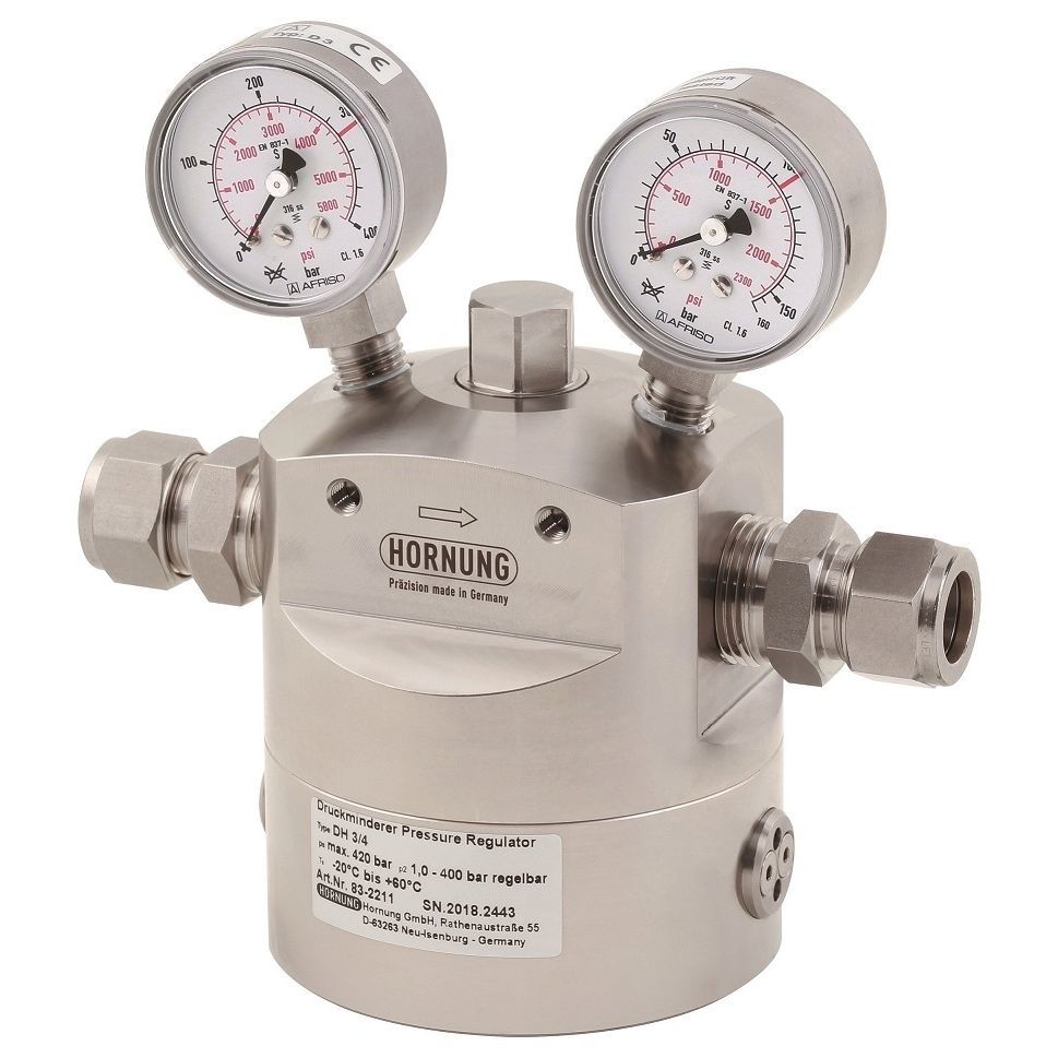 Gasdruckregler - D 3/4 - Hornung GmbH - Membran / Dom / Sitz