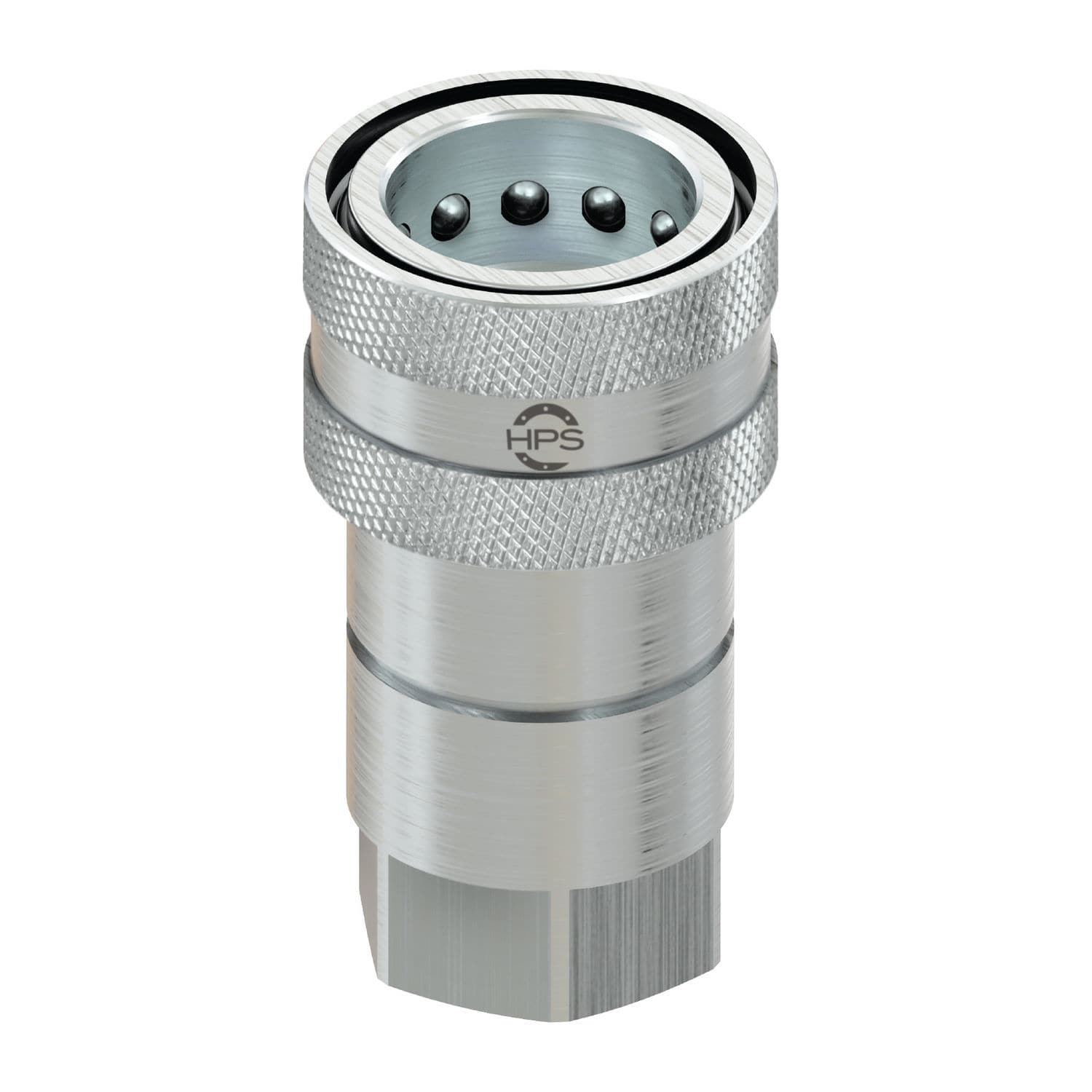 Hydraulische Schnellkupplung ISO16028 | 1/2 Zoll | 5000 PSI | Mit Staubkappen | Für Hochdruckanwendungen