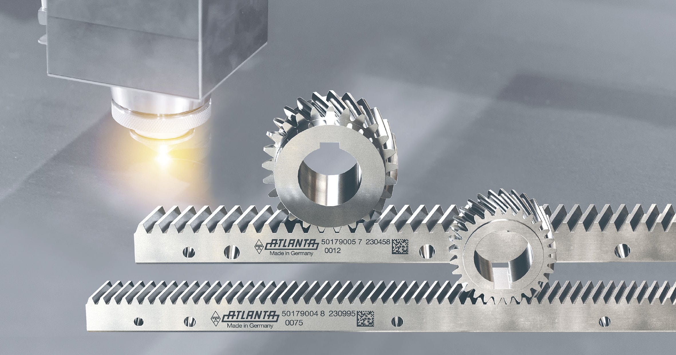 Produktbild von HOMEXO Weiße Zahnstange Aus POM, Modul 1, Länge 500 Mm – 1 Stück, Für Getriebe Und Lineare Bewegungen